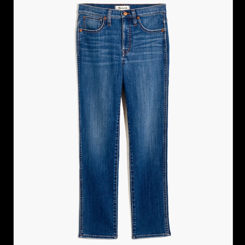 Madewell Stovepipe Jeans in Leman Wash